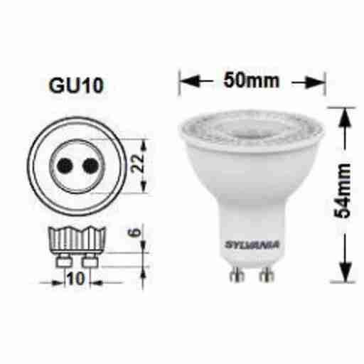 Sylvania RefLED 6watts ES 50