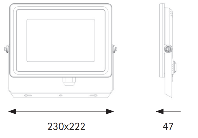Jiso projecteur LED 50W IP65