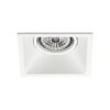Downlight carré Ambiance  Jiso 434D GU10 encastré orientable