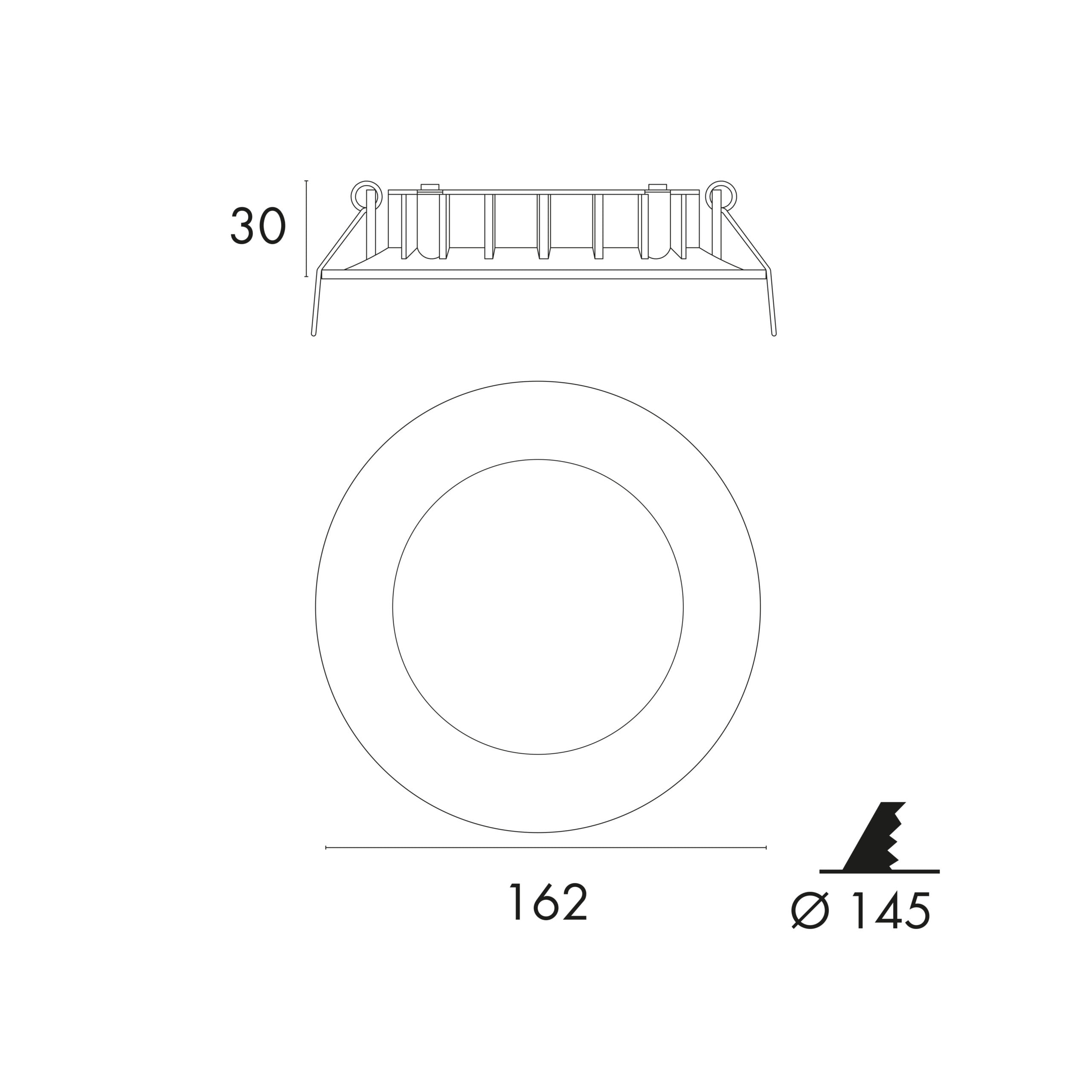 Encastré LED Technical Jiso -55115- 15 Watts – Image 4