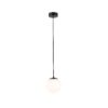 MP Gove IP44 suspension LED 9W Satin/Noir mat Verre/Métal