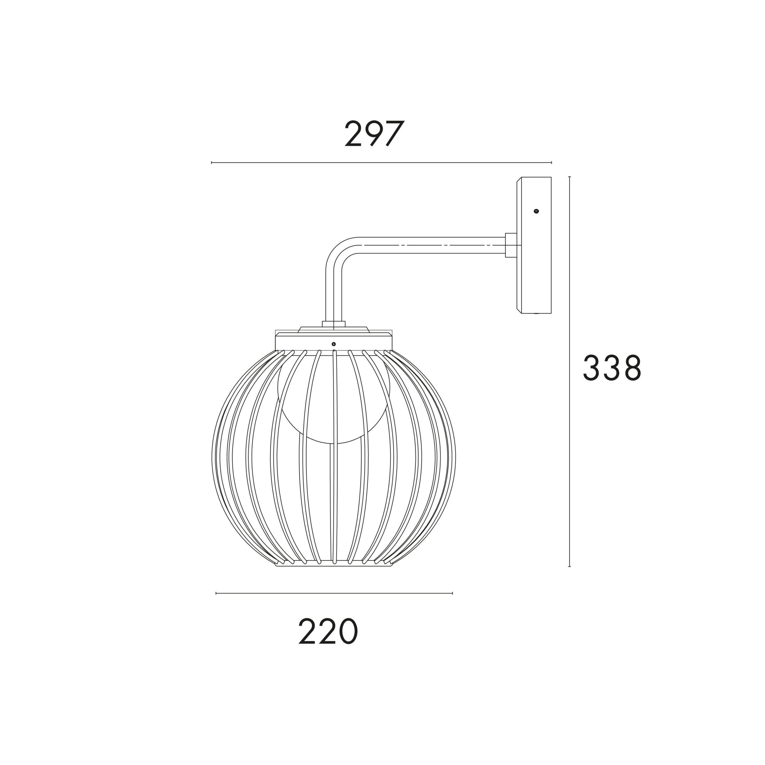 Luminaire Mural ORION W07 Éclairage Extérieur Chaleureux et Élégant – Image 4