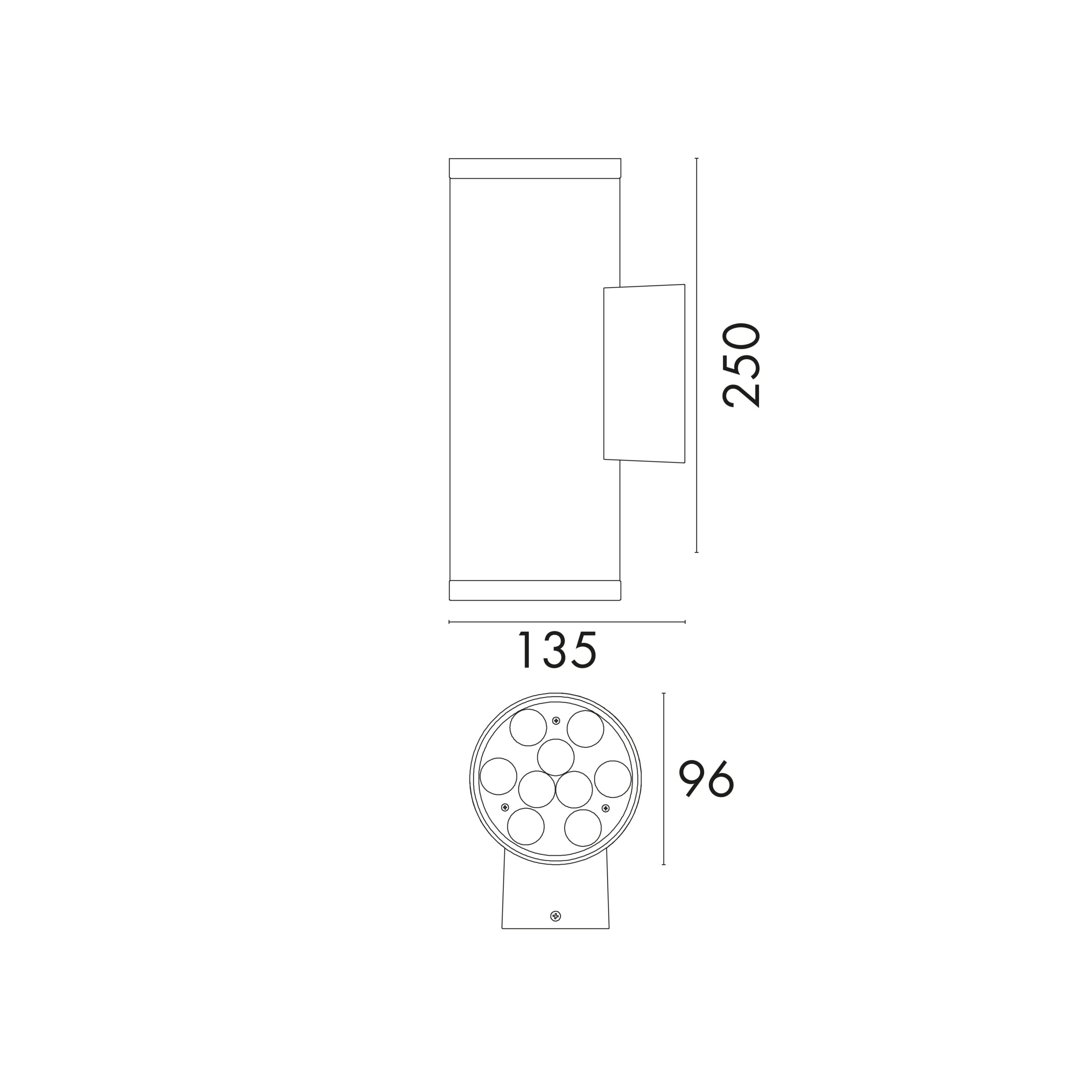Applique extérieur Tucan 18 Élégance et Modernité pour Vos Espaces – Image 4