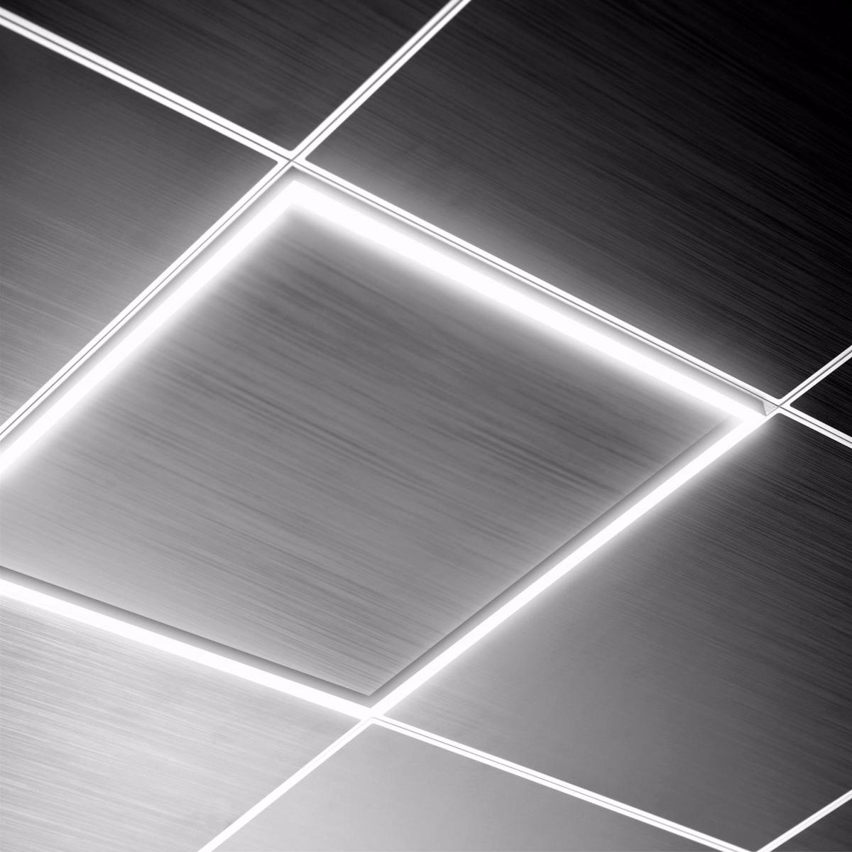 Panneau LED avec Cadre Lumineux 60x60cm 42W No Flicker – Image 4
