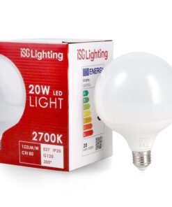 Ampoule globe LED E27 G120 20W 2440 lumens