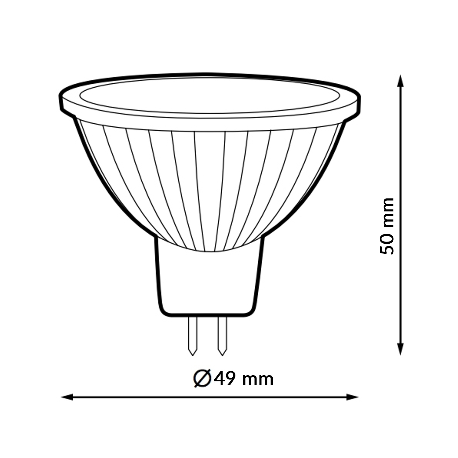 Ampoule LED MR16 7W GU 5.3 12volts AC/DC – Image 3