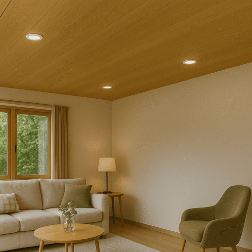 La Dalle LED Circulaire Série Slim 9W combine design moderne.