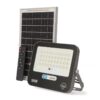 Projecteur LED Solaire Milan 100W – 6000K Éclairage extérieur puissant et autonome avec LED Osram, batterie 10 000 mAh et télécommande. Résistant IP65 / IK08, idéal pour jardins, façades et parkings. Jusqu’à 12 h d’autonomie.