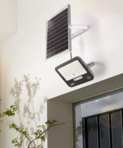 Alternative view of Projecteur LED Solaire Milan 100W – 6000K | Éclairage Extérieur IP65 avec Télécommande – LEDME