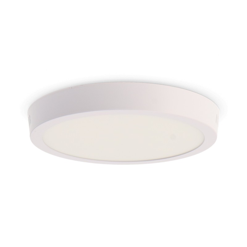 Le Plafonnier LED Circulaire Série Slim 20W est une solution d’éclairage performante et économique, idéale pour les pièces nécessitant une puissance supérieure. Son design extra-fin (28 mm) et sa finition blanche permettent une intégration discrète dans tous types d’intérieurs.