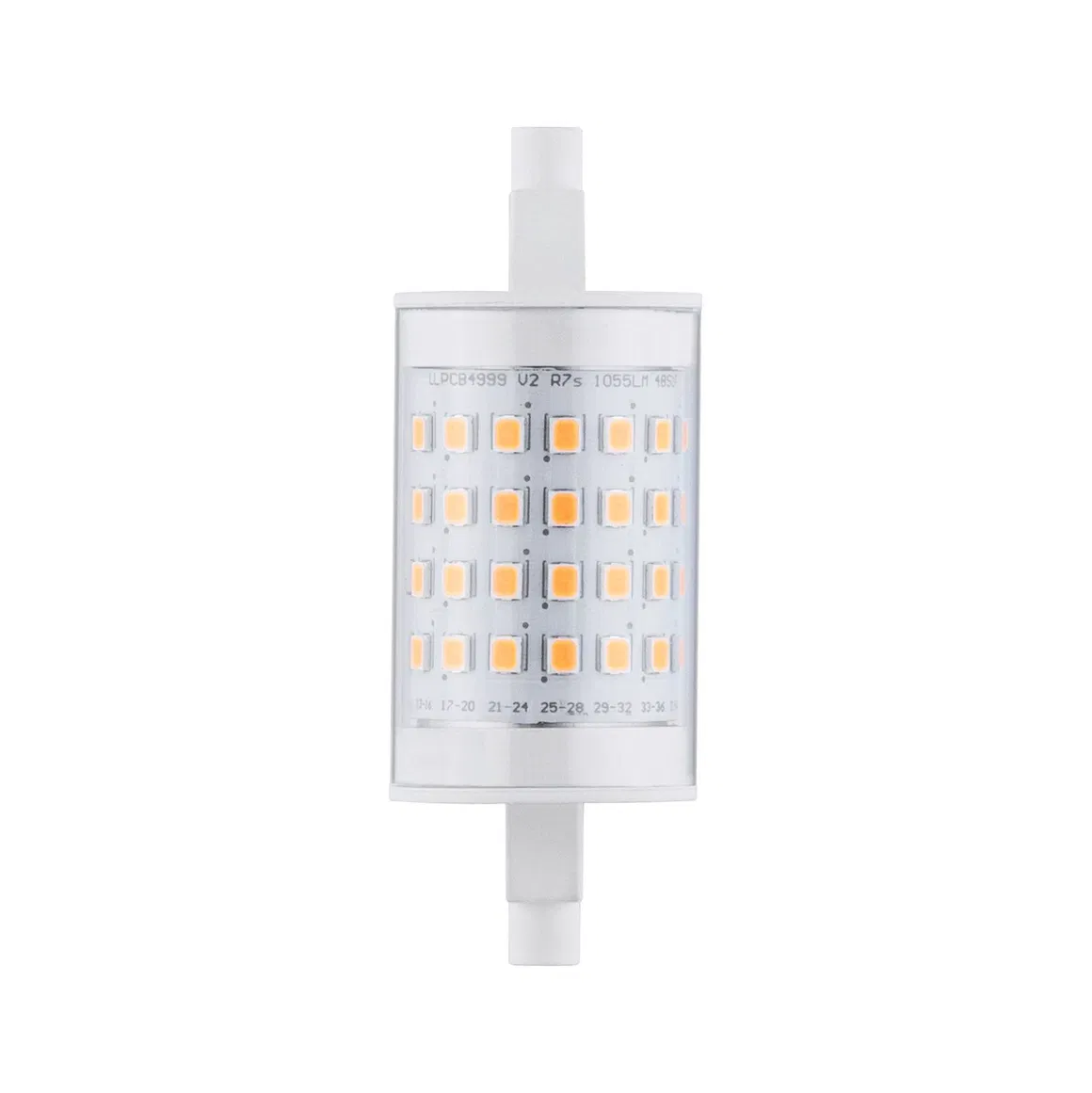 La tige LED R7s 78 mm 9W est la solution idéale pour remplacer vos barrettes halogènes 78 mm tout en réduisant fortement la consommation électrique. Avec 1055 lumens et une température de couleur 2700K blanc chaud, elle diffuse une lumière chaleureuse et confortable, parfaite pour les espaces de vie.