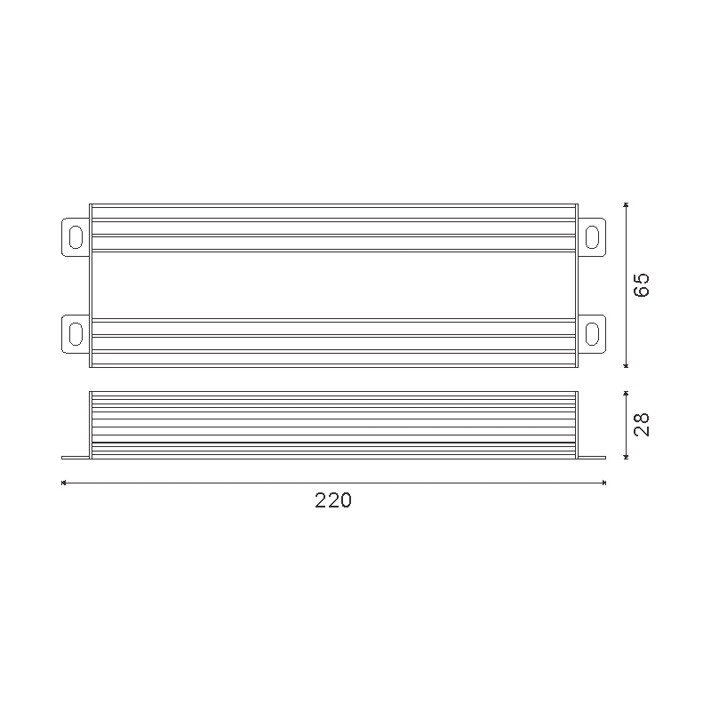 Bloc d'Alimentation 250W 24V DC – IP65 – Étanche – Usage LED – Image 2