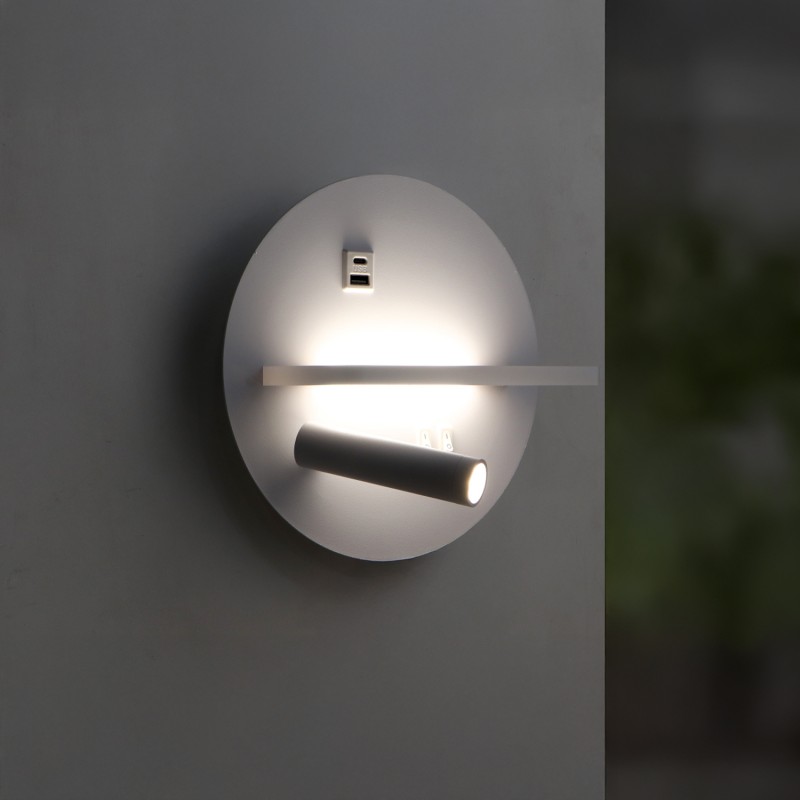 Applique Murale LED Réglable Prix 13W – 4000K – Avec USB Type-C – Image 4