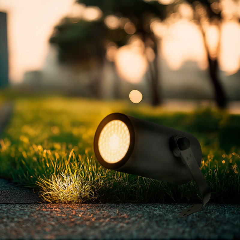 Spot LED Smart Garden sur piquet 12W – RGB + CCT – IP66 – Extérieur – Image 3