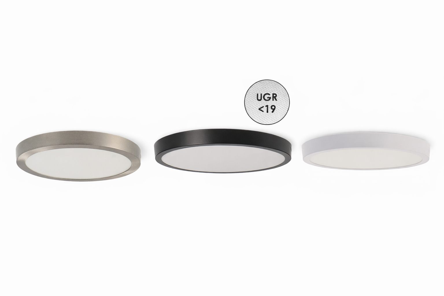 Plafonnier LED Circulaire Série Slim 20W – 2000 lm –CCT