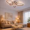 Le plafonnier LED Fleow combine design contemporain et haute performance avec 62W, 5580 lumens et la technologie 3CCT. Idéal pour un éclairage puissant et élégant dans vos espaces de vie.