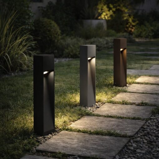 Balise LED extérieure cora 10W design moderne IP65 éclairage jardin allée 3CCT