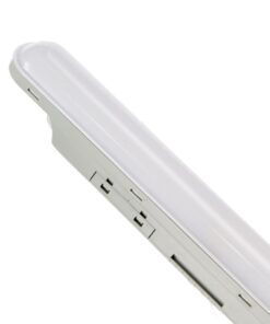 Réglette LED étanche 600 mm 10/15/20W IP65 3CCT, jusqu’à 2400 lm et 120 lm/W. Connectable jusqu’à 10 unités. Idéale garage, atelier et parking.